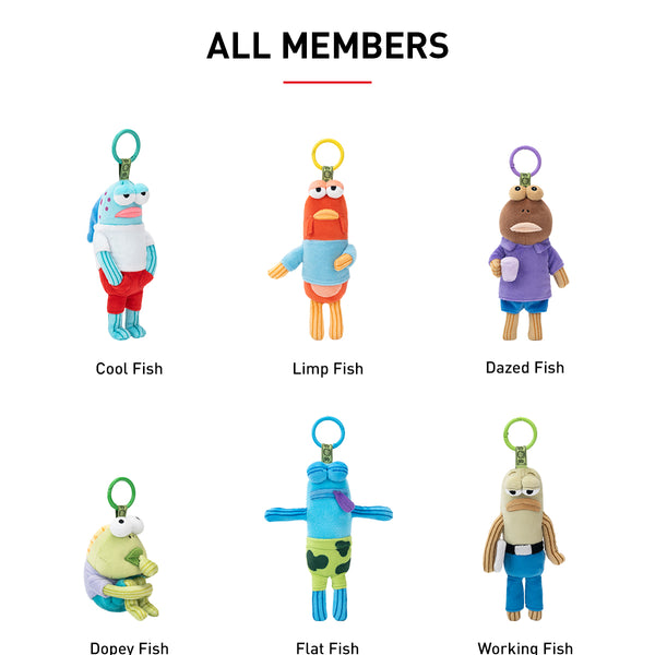 POP MART - Bikini Bottom Buddies – Whimsical Plush Blind Box