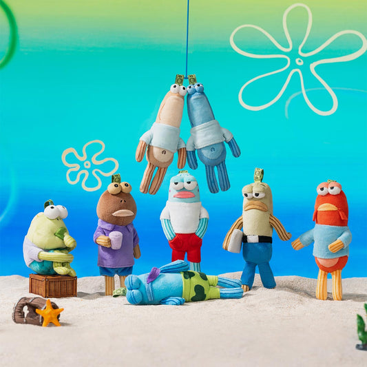 POP MART - Bikini Bottom Buddies – Whimsical Plush Blind Box