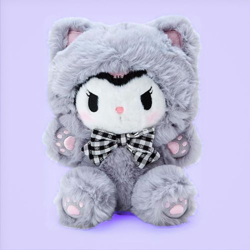 Sanrio - Neko Kuromi Knuffel - 20cm