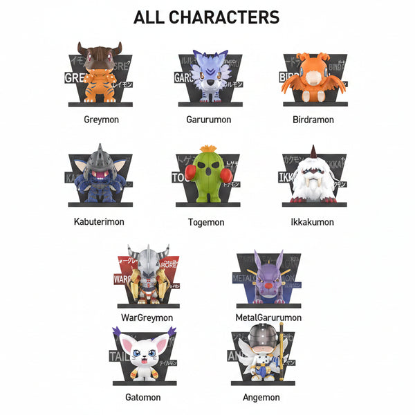 POP MART - Digimon Adventure Magnets Series - Blind Box