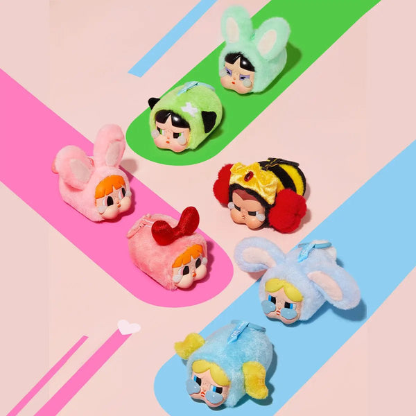 Pop Mart - CryBaby x Powerpuff Girls - Vinyl Face Plush Blind Box