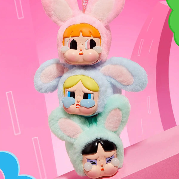 Pop Mart - CryBaby x Powerpuff Girls - Vinyl Face Plush Blind Box