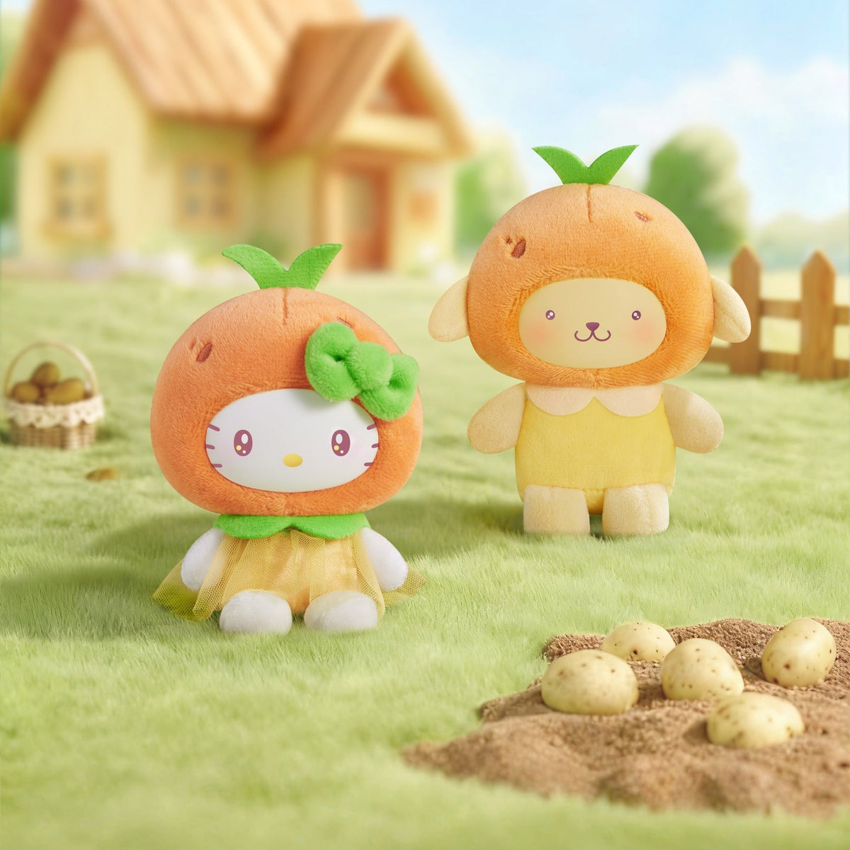 Sanrio - Obst- & Gemüse-Schlüsselanhänger-Serie - Blind Box