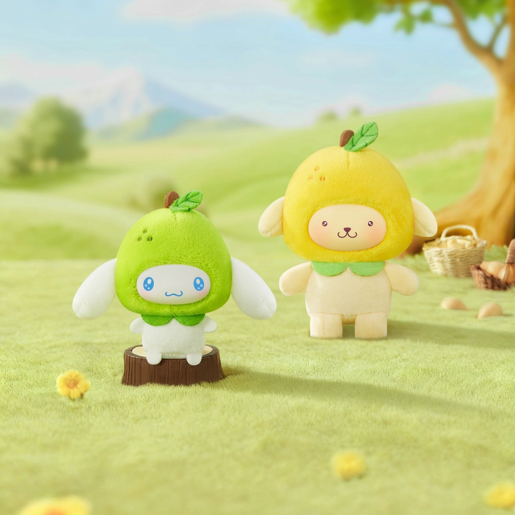 Sanrio - Obst- & Gemüse-Schlüsselanhänger-Serie - Blind Box
