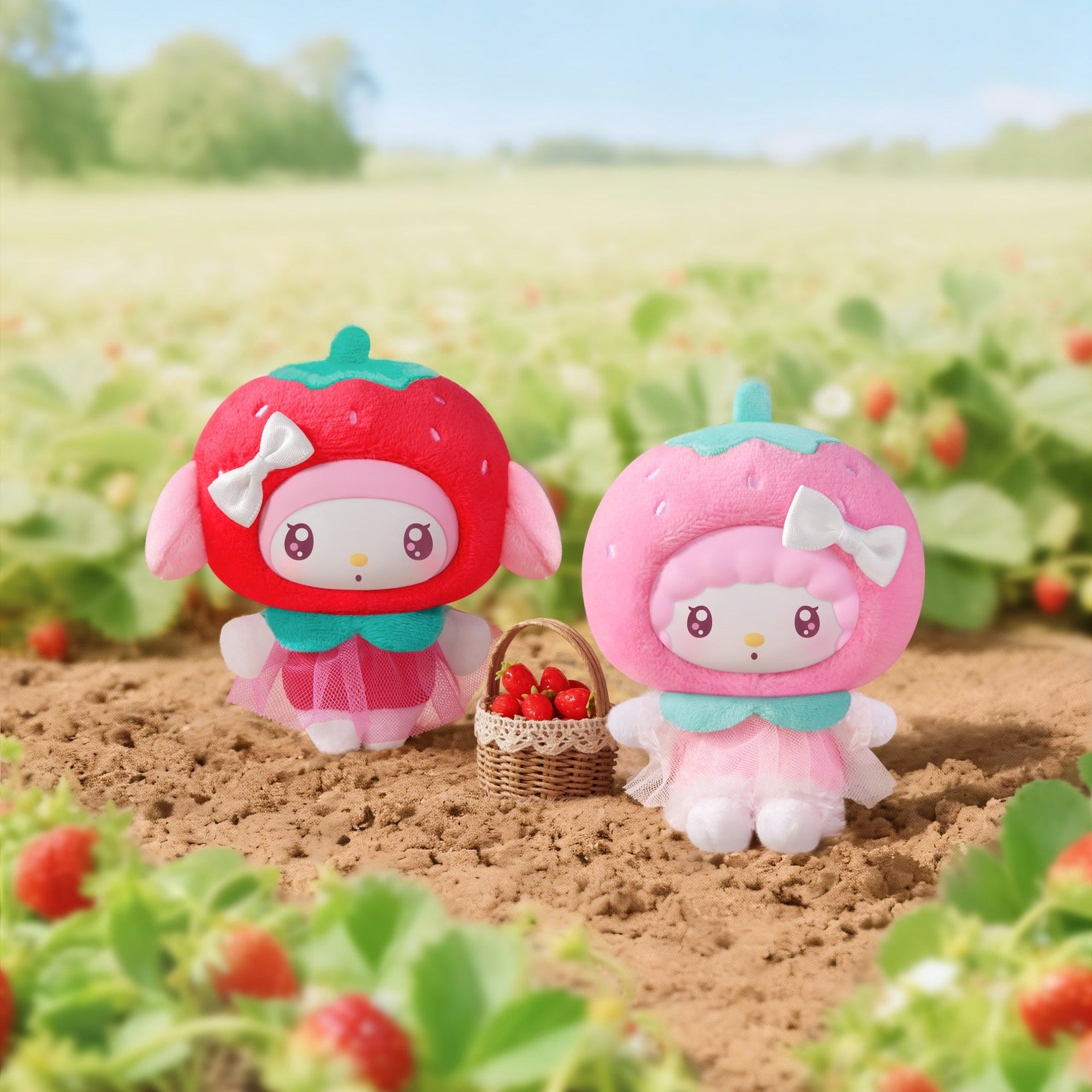 Sanrio - Obst- & Gemüse-Schlüsselanhänger-Serie - Blind Box