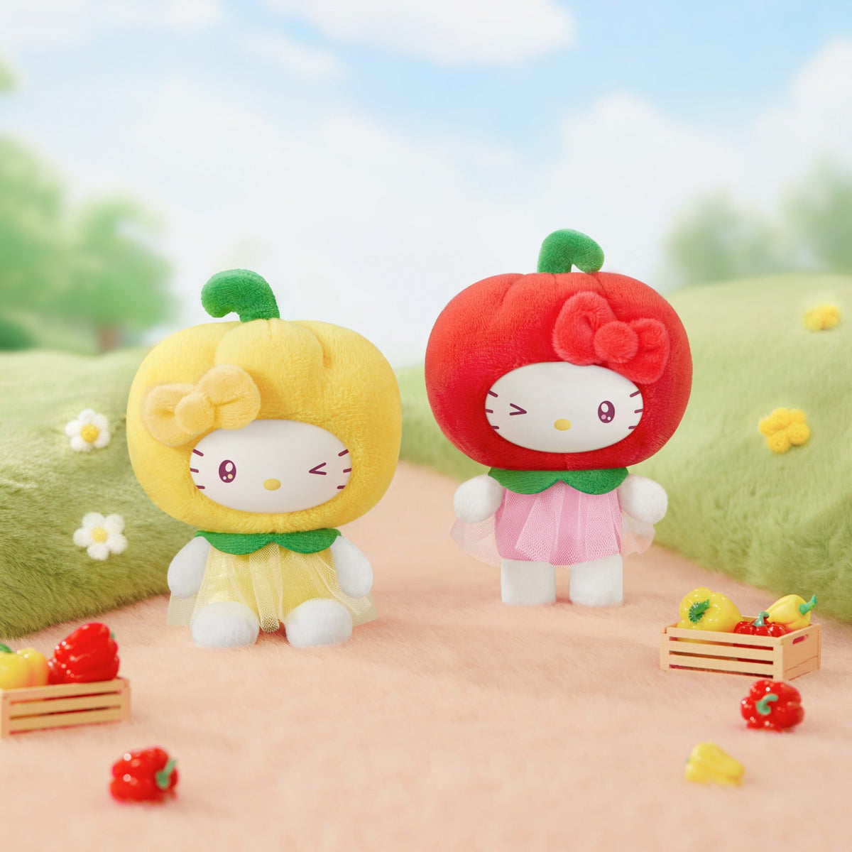 Sanrio - Obst- & Gemüse-Schlüsselanhänger-Serie - Blind Box