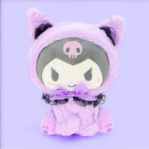 Sanrio - Cute Cat Kuromi Knuffel - 20cm