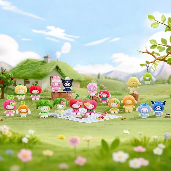 Sanrio - Obst- & Gemüse-Schlüsselanhänger-Serie - Blind Box