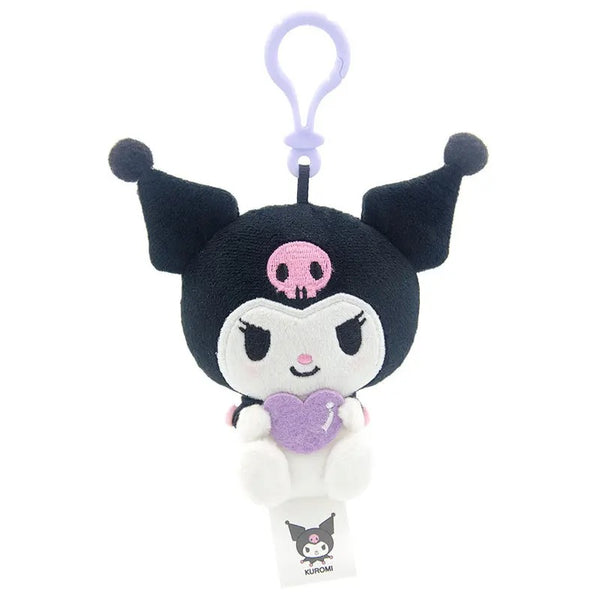 Sanrio - Classic Kuromi Pluche Sleutelhanger - 10cm
