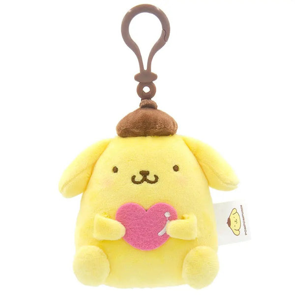 Sanrio - Classic Pompompurin Pluche Sleutelhanger - 10cm