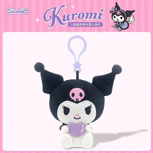 Sanrio - Classic Kuromi Pluche Sleutelhanger - 10cm